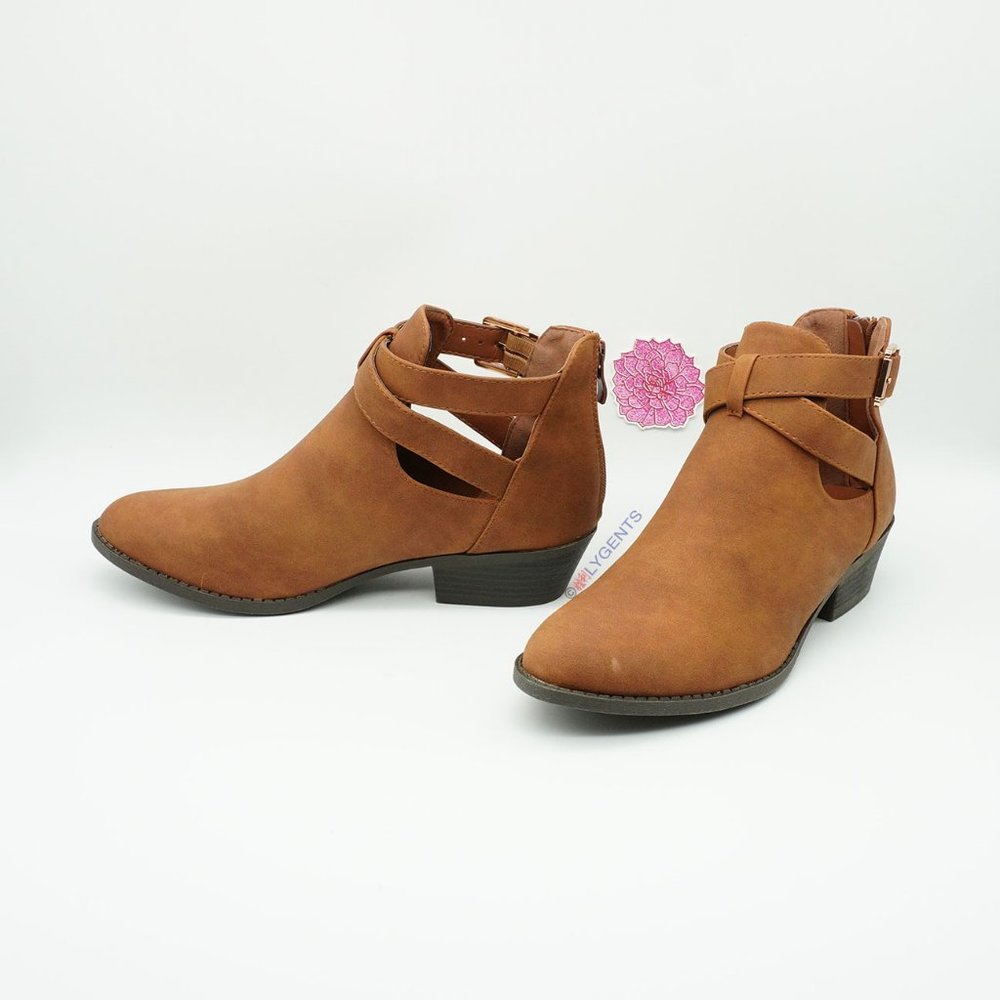 Top Moda Brown 8.5M Bootie NEW